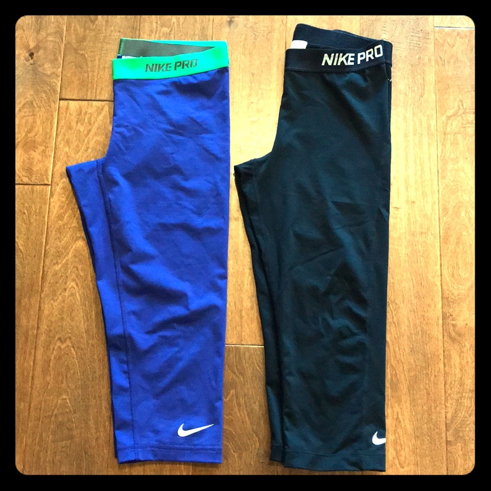 Nike Dri-Fit capris EUC - NOW SOLD TOGETHER!